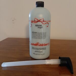 Philosophy Snow Angel Shampoo, Shower Gel and Bubble Bath 32 oz